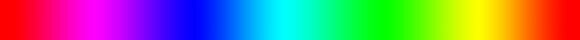 Colour Spectrum to choose from for your toolbar colour